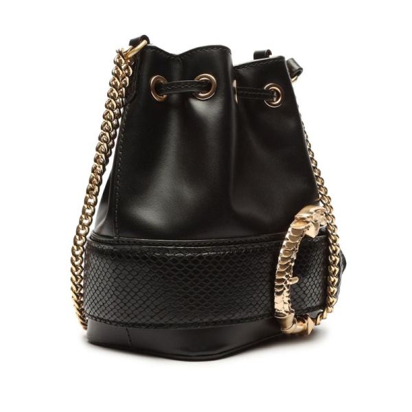 Schutz | Women's Mini Bucket Fierce Handbag-Black