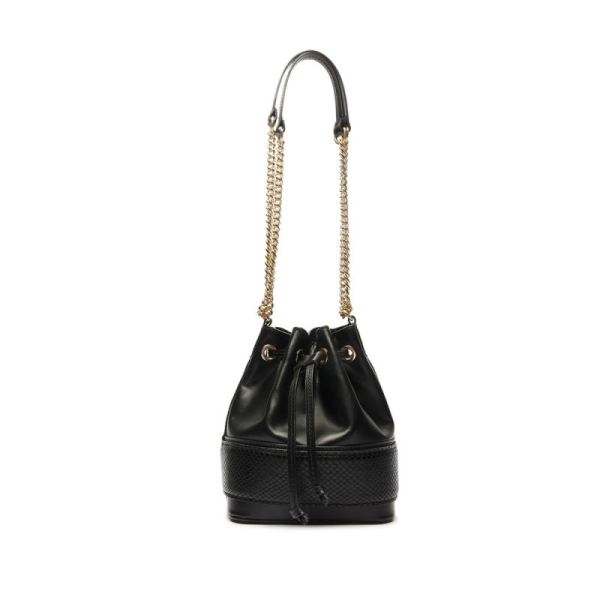 Schutz | Women's Mini Bucket Fierce Handbag-Black