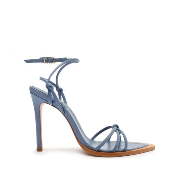 Schutz | Women's Abby Leather Sandal-Summer Jeans