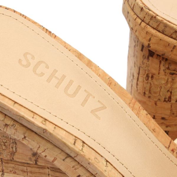 Schutz | Women's Dalle Nappa Leather Sandal-Eggshell