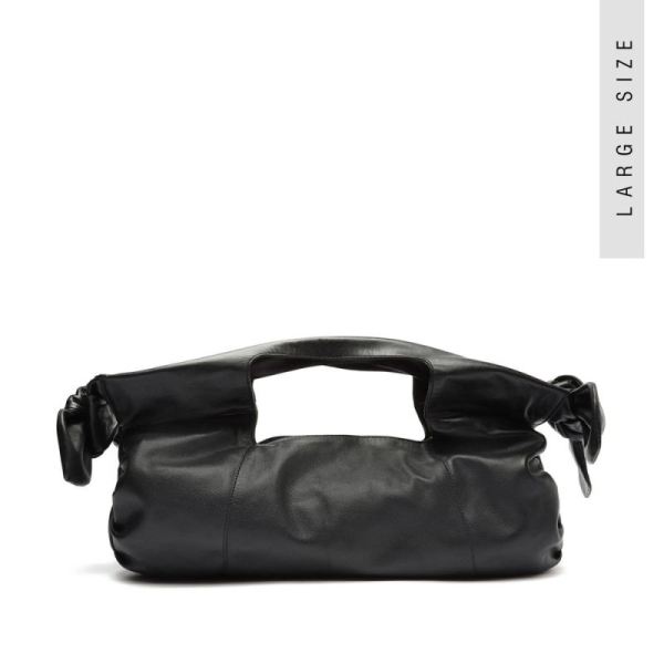 Schutz | Women's Shopping Demi Leather Bag-Black