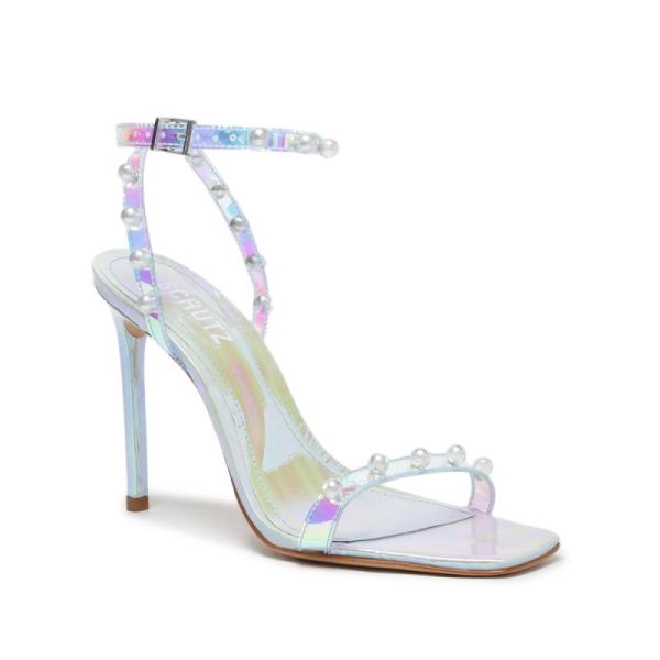 Schutz | Women's Pietra Vinyl Sandal-Rainbow