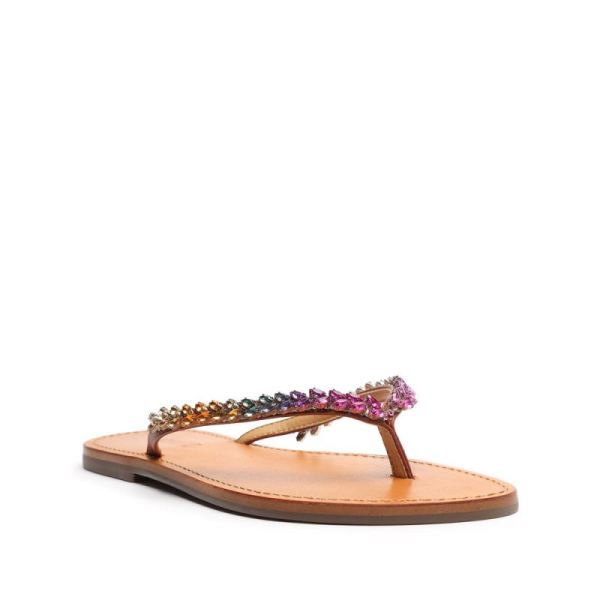 Schutz | Women's Belle Nappa Leather Sandal-Cooper