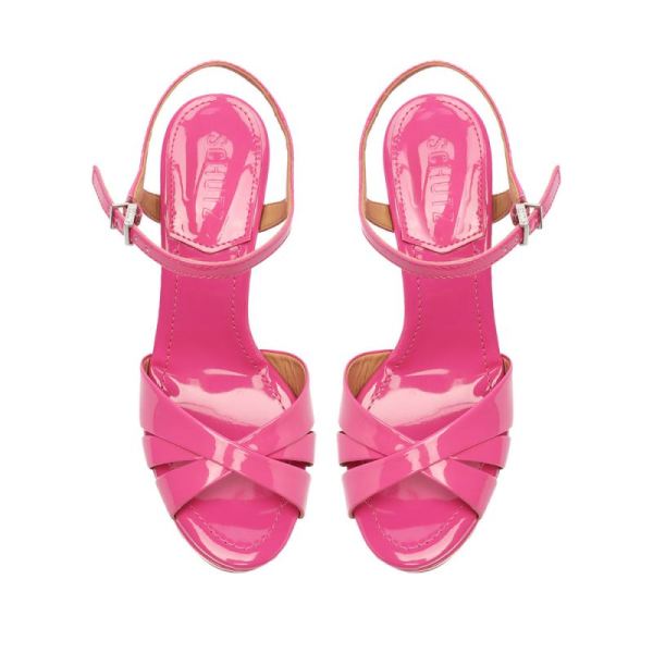 Schutz | Women's Keefa High Patent Sandal-Pink