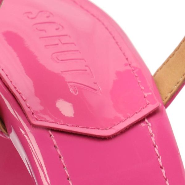 Schutz | Women's Keefa High Patent Sandal-Pink