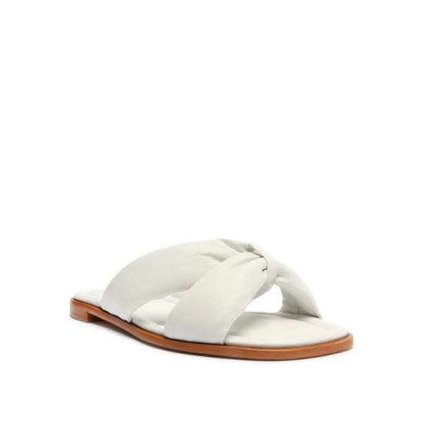 Schutz | Women's Fairy Atanado Leather Sandal-White