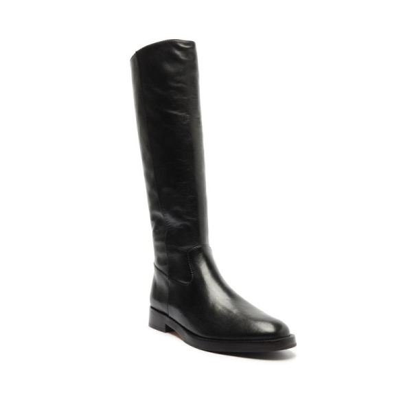 Schutz | Women's Goldie Leather Boot-Black