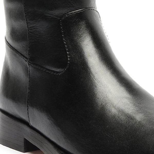 Schutz | Women's Goldie Leather Boot-Black