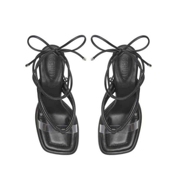 Schutz | Women's Meghan Vinyl Sandal-Black