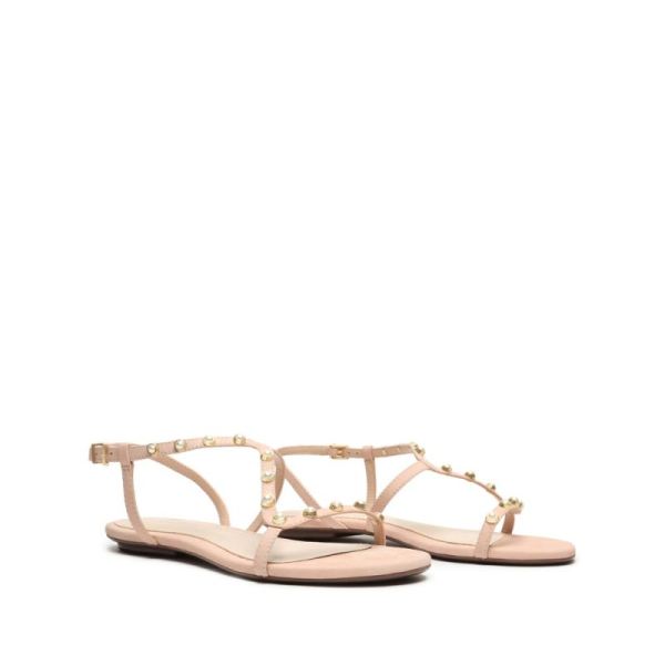 Schutz | Women's Ayla Leather Sandal-Sweet Rose