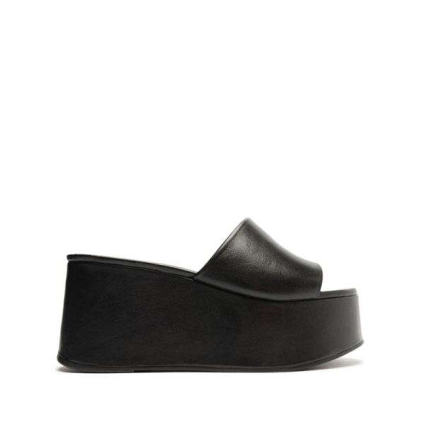 Schutz | Women's Marih Nappa Leather Sandal-Black