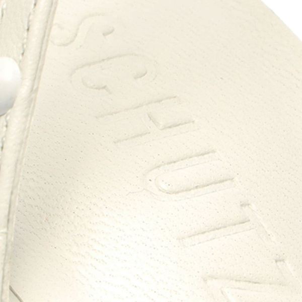 Schutz | Women's Anne Mid Nappa Leather Sandal-White