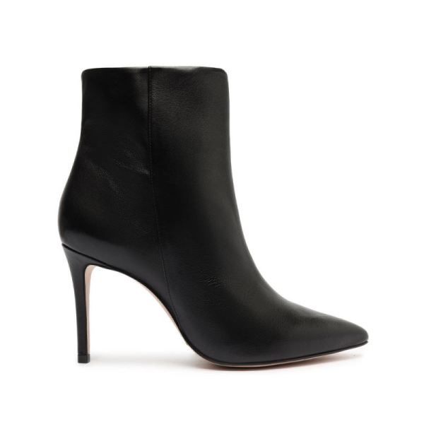 Schutz | Women's Mikki Leather Bootie-Black