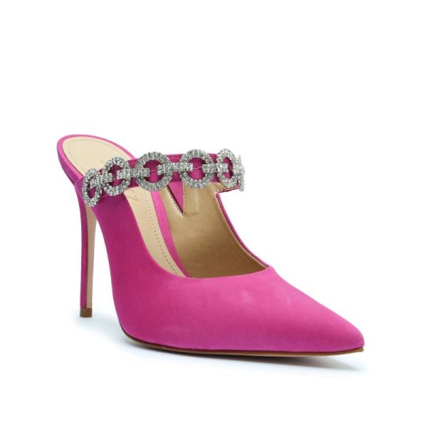 Schutz | Women's Elisah Nubuck Pump-Very Pink