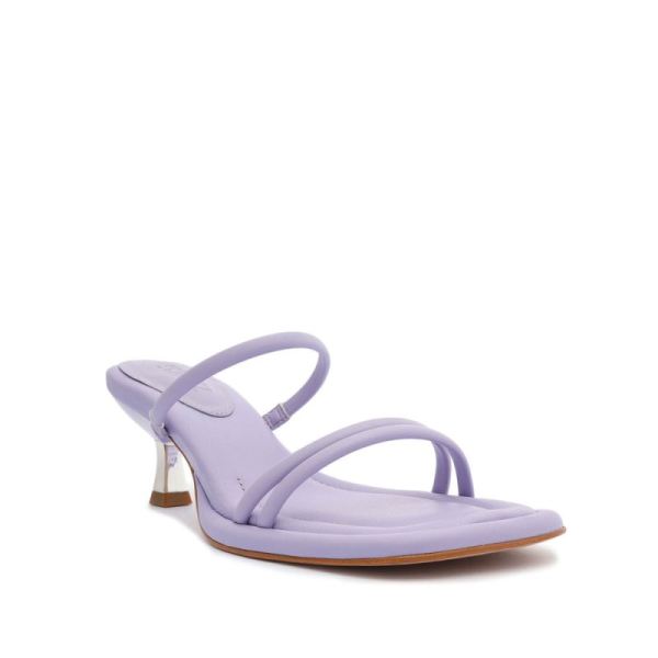 Schutz | Women's Agatha Mid Sandal-Smoky Grape