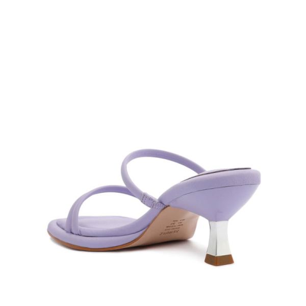 Schutz | Women's Agatha Mid Sandal-Smoky Grape