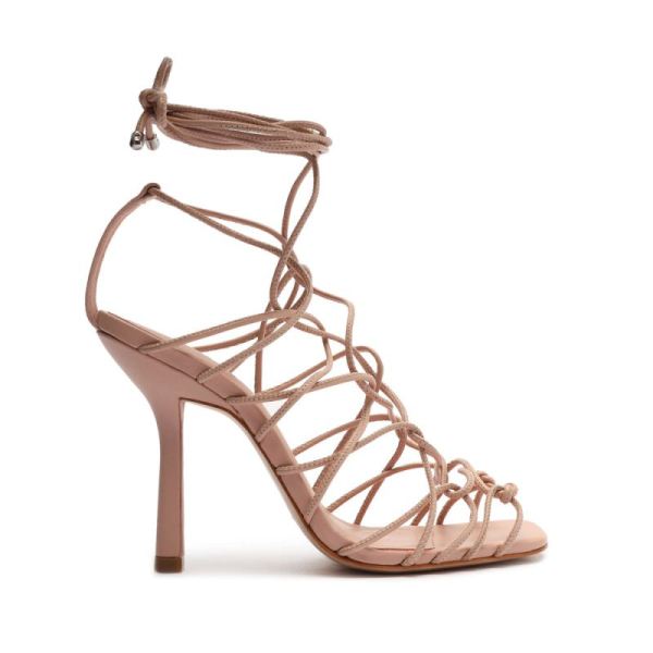 Schutz | Women's Heyde Nappa Leather Sandal-Sweet Rose