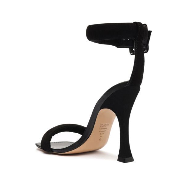 Schutz | Women's Gigih Nubuck Sandal-Black