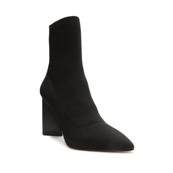 Schutz | Women's Marila Knit Bootie-Black