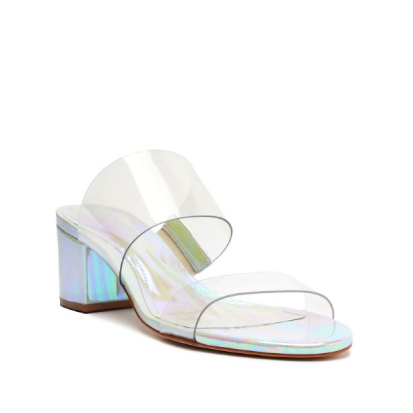 Schutz | Women's Victorie Vinyl Sandal-Rainbow