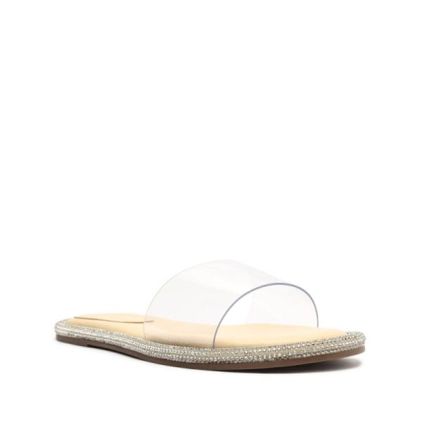 Schutz | Women's Alcina Vinyl Sandal-Eggshell