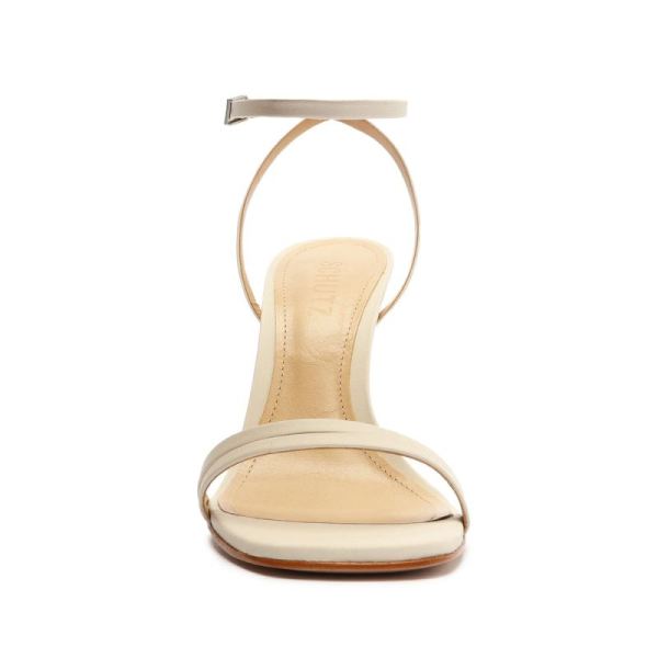 Schutz | Women's Altina Nappa Leather Sandal-Pearl