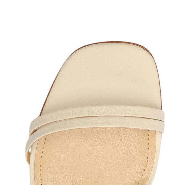 Schutz | Women's Altina Nappa Leather Sandal-Pearl