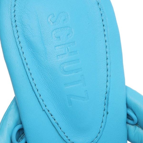 Schutz | Women's Meghan Vinyl Sandal-True Blue