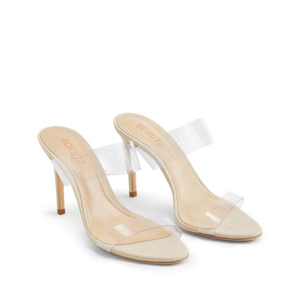 Schutz | Women's Ariella Sandal: Nude Color  -Nude