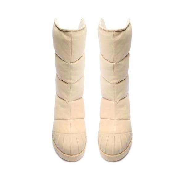 Schutz | Women's Eugenia Nappa Leather Boot-Eggshell