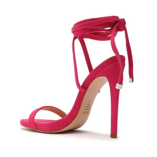 Schutz | Women's Cloe Suede Sandal-Hot Pink