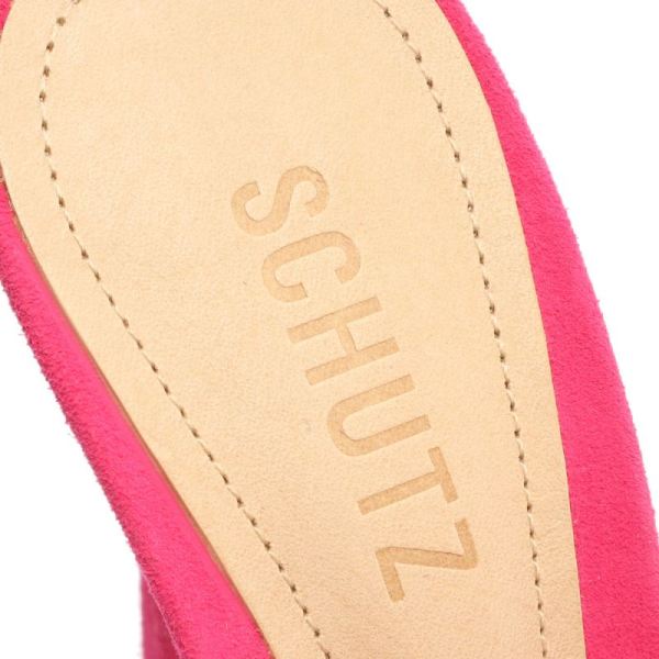 Schutz | Women's Cloe Suede Sandal-Hot Pink