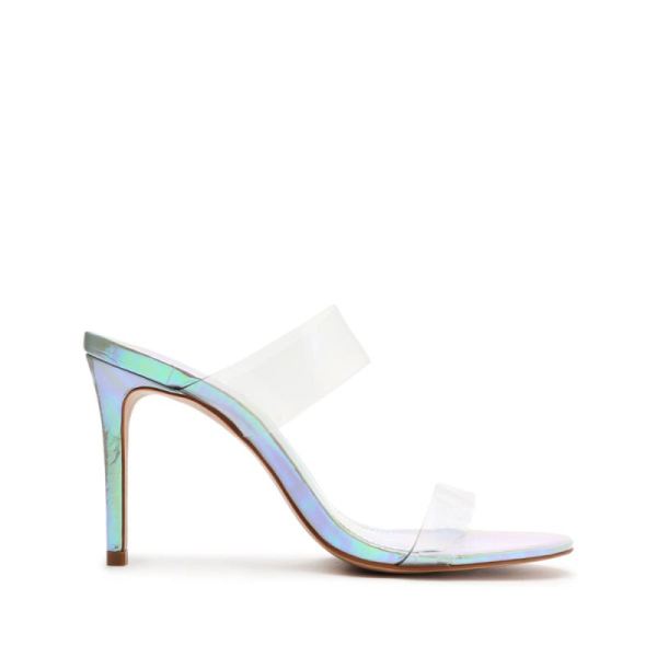 Schutz | Women's Ariella Vinyl Sandal-Rainbow