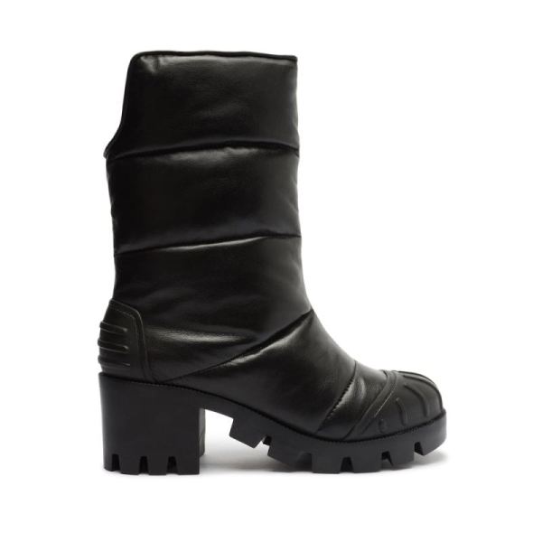 Schutz | Women's Eugenia Nappa Leather Boot-Black