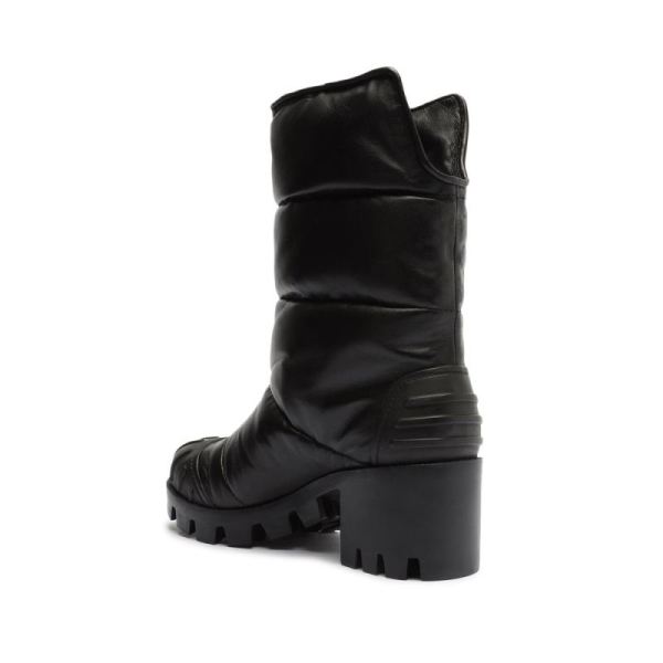 Schutz | Women's Eugenia Nappa Leather Boot-Black