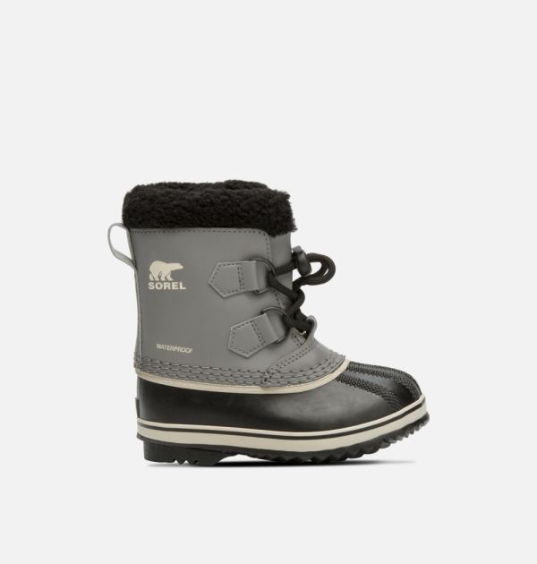 Sorel Shoes Children's Yoot Pac TP Boot-Quarry Black