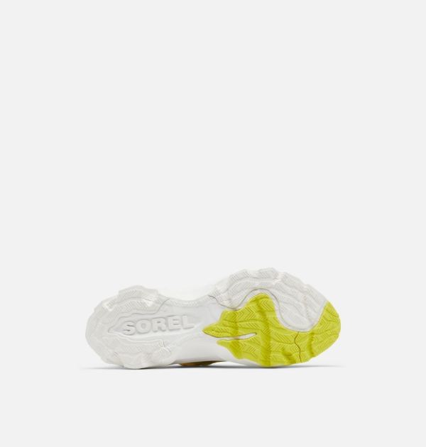 Sorel Shoes Women's Kinetic Breakthru Tech Lace Sneaker-Tranquil Yellow Chalk