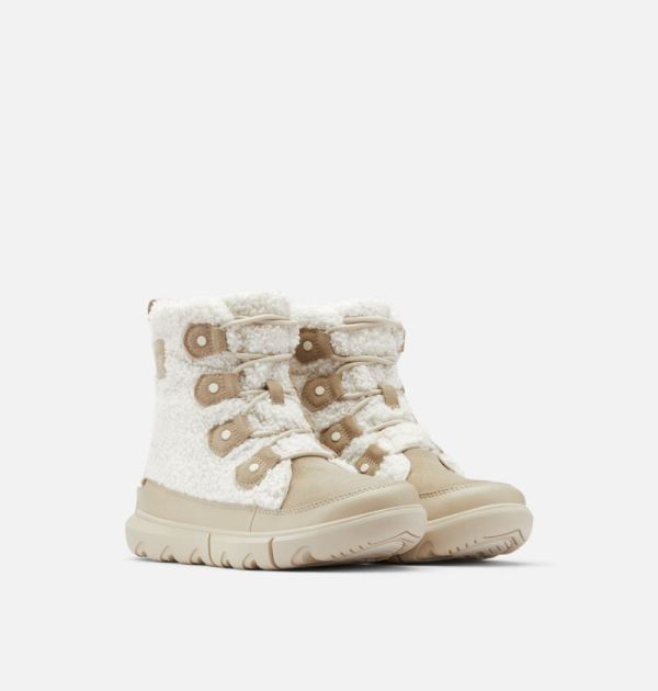 Sorel Shoes Women's Sorel Shoes Explorer II Joan Cozy-Ancient Fossil Sea Salt