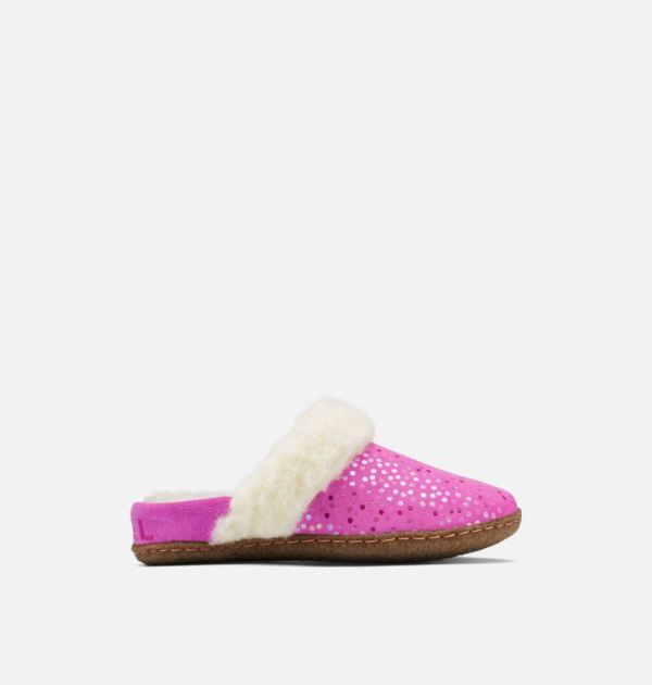 Sorel Shoes Youth Nakiska Slide II Slipper-Bright Lavender Gum 2
