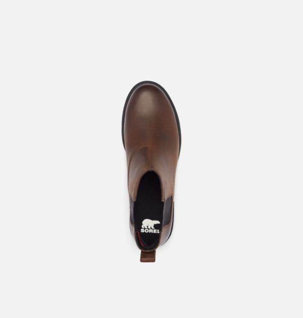 Sorel Shoes Women's Emelie II Chelsea Bootie-Fallen Black