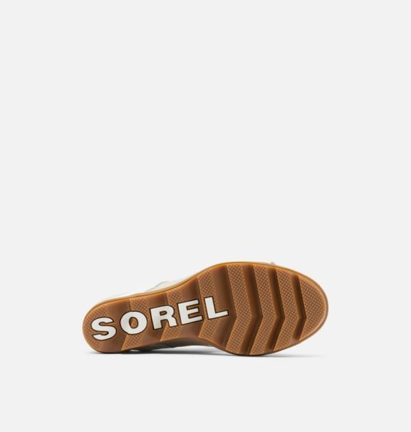 Sorel Shoes Womens Joanie II Slingback Wedge Sandal -Sea Salt Tan