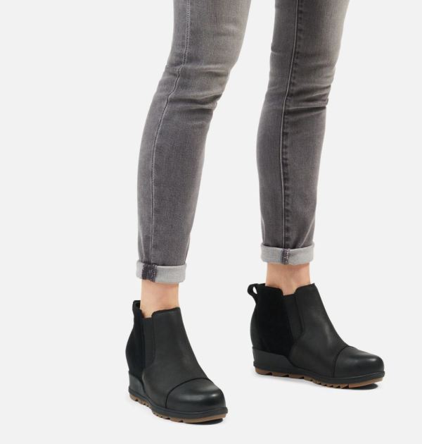 Sorel Shoes Women's Evie Pull-On Bootie -Black