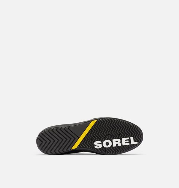 Sorel Shoes Men's Grit Chukka Sneaker-Black Black