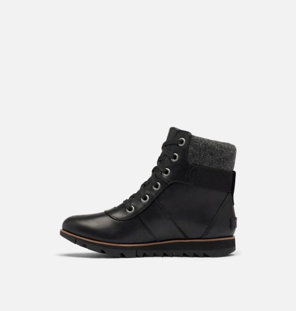 Sorel Shoes Women's Harlow Conquest Boot-Black