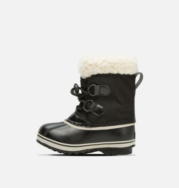 Sorel Shoes Children's Yoot Pac Nylon Boot-Black
