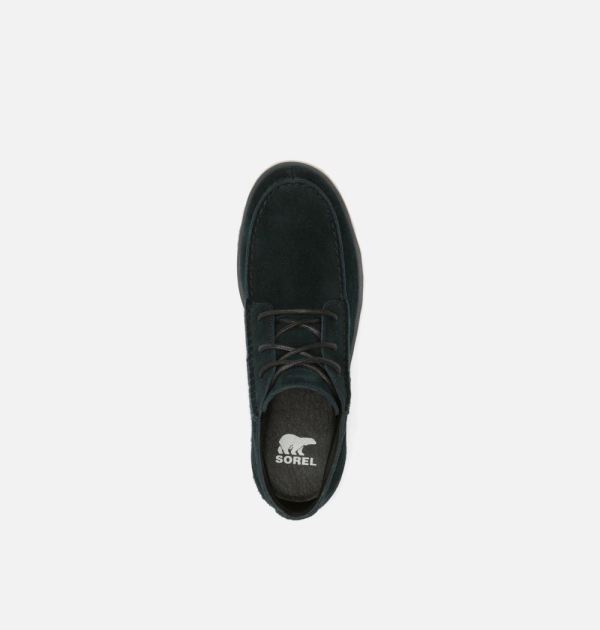 Sorel Shoes Men's Kezar Moc Chukka Boot-Black Dark Stone