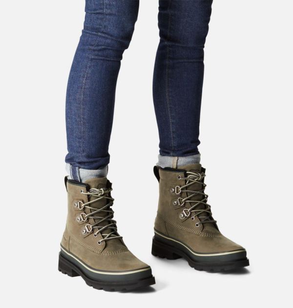 Sorel Shoes Women's Lennox Street Boot-Sage Dark Moss