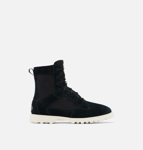 Sorel Shoes Men's Caribou OTM Boot-Black Chalk