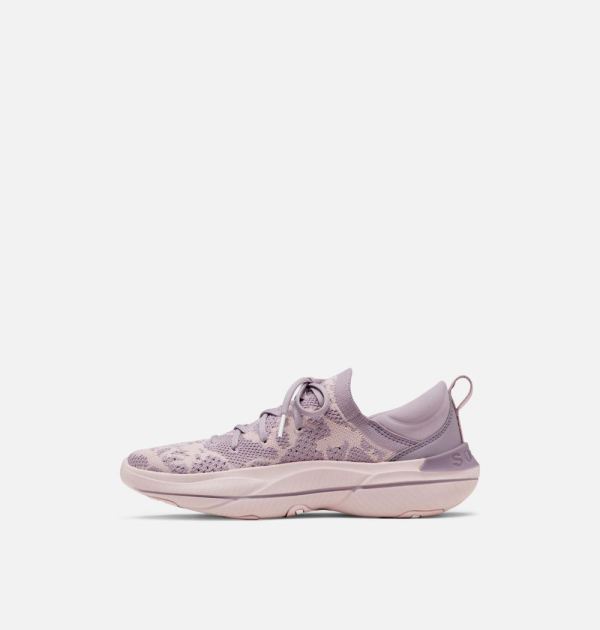 Sorel Shoes Women's Explorer Blitz Stride Lace Sneaker-Shale Mauve Mineral Pink