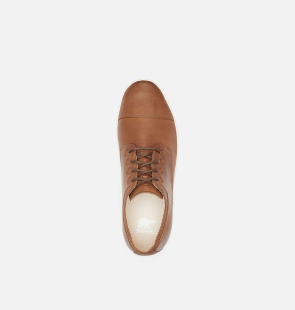 Sorel Shoes Mens Caribou Mod Cap Toe-Brown Flora Umbro